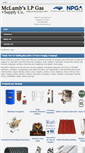 Mobile Screenshot of mclambslpgas.com